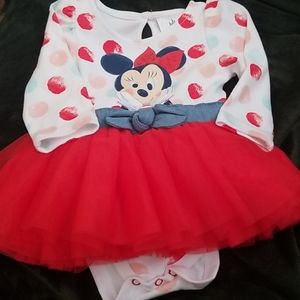 Disney baby tutu minnie mouse 6-9 months